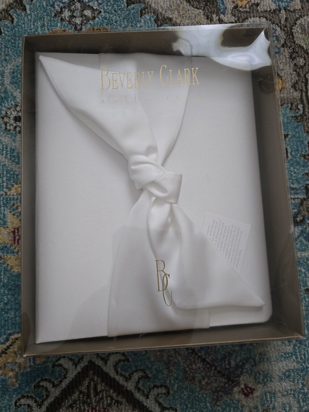 Beverly Clark White Memory Book Tie The Knot